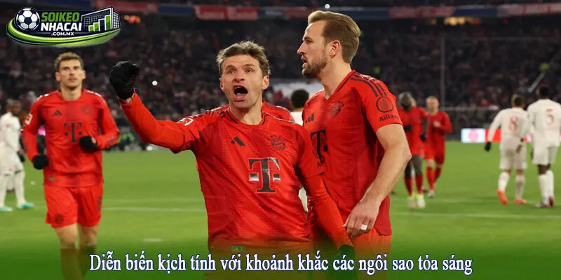 Diễn biến kịch tính với khoảnh khắc các ngôi sao tỏa sáng