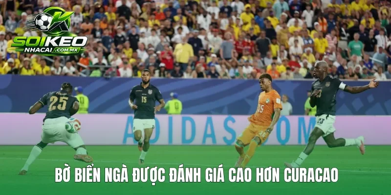 Bờ Biển Ngà được đánh giá cao hơn Curacao