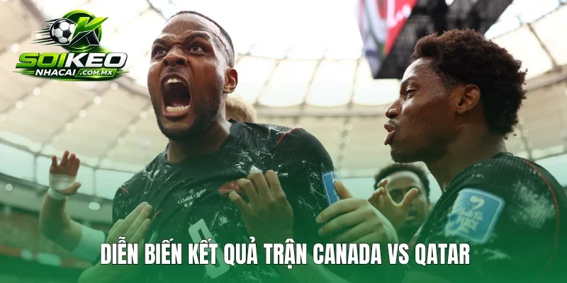 Diễn biến kết quả trận Canada vs Qatar