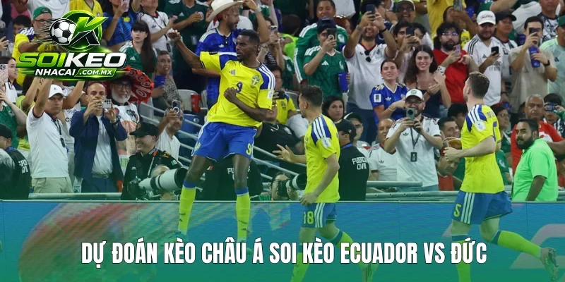 Dự đoán kèo châu Á soi kèo Ecuador vs Đức