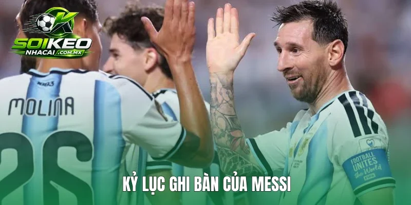 Kỷ lục ghi bàn của Messi