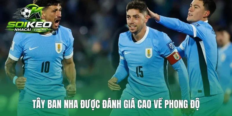 Tây Ban Nha được đánh giá cao về phong độ